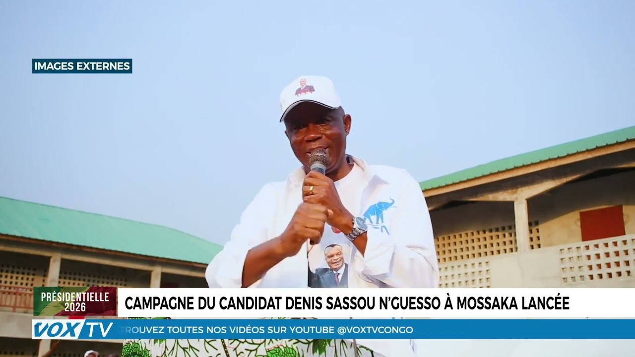 Campagne du candidat denis Sassou N’Guesso à Mossaka lancée