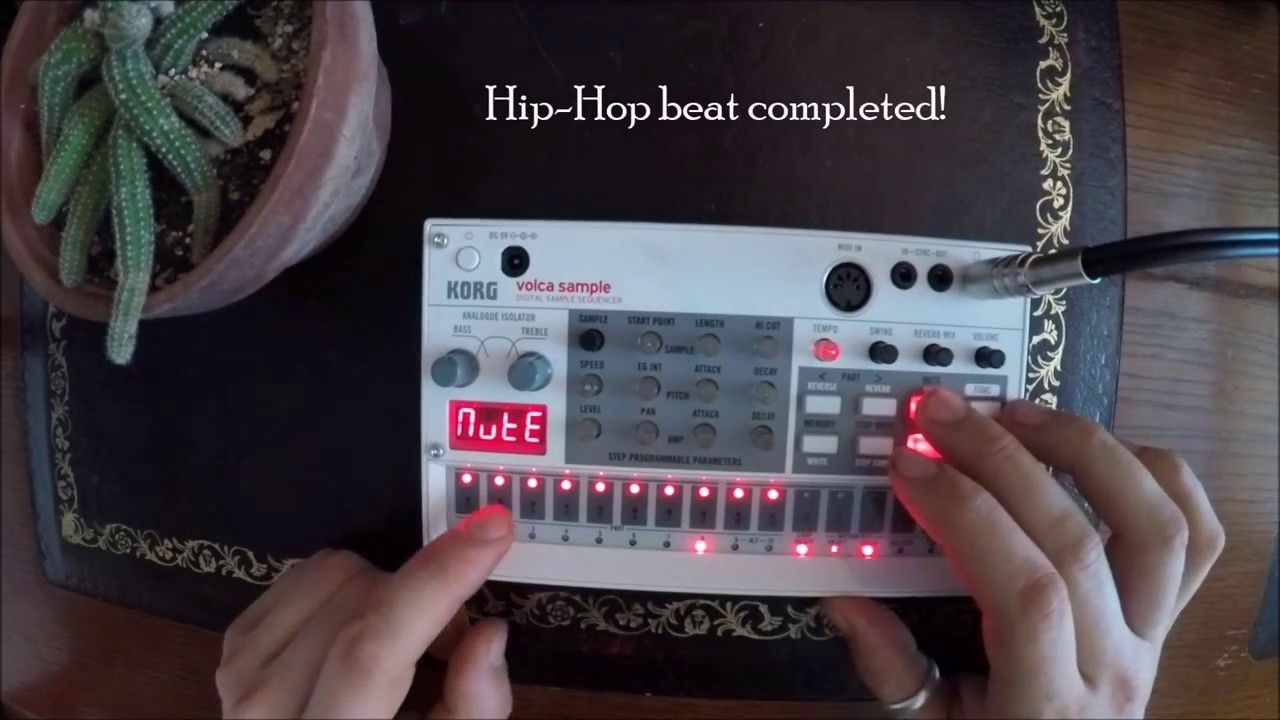 Korg Volca Sample Demo:  Creating Hip-Hop Vibes in under 5 Minutes (Improv) [By Schtang]