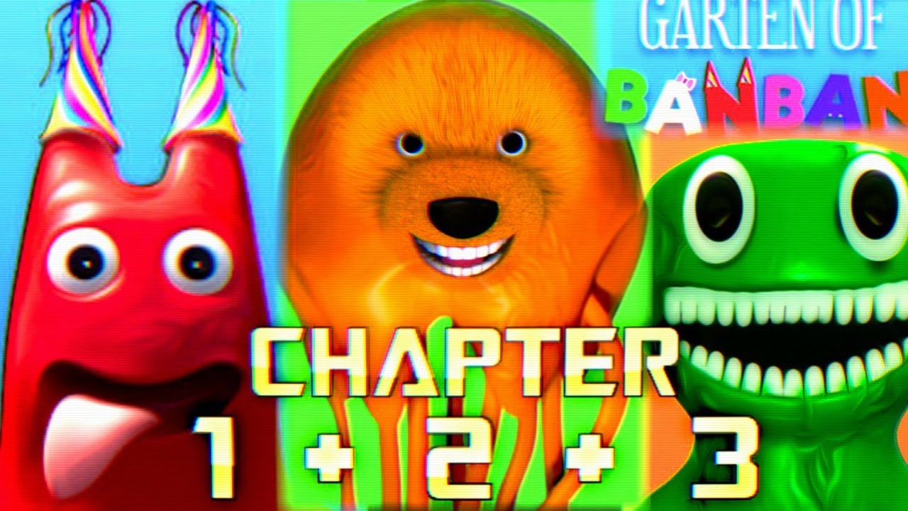 ДЕТСАД БАНБАНА ВСЕ ЧАСТИ 😱 Garten of BanBan 1-3 Chapter
