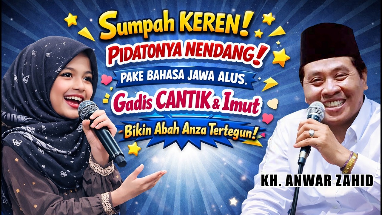 mirip ning umi laila wajah dan gaya ceramahnya pake bahasa jawa alus di pengajian kh. anwar zahid