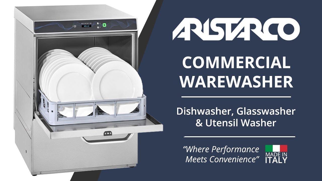 Aristarco Commercial Dishwasher 500mm - Now Available from Buzz Catering Supplies
