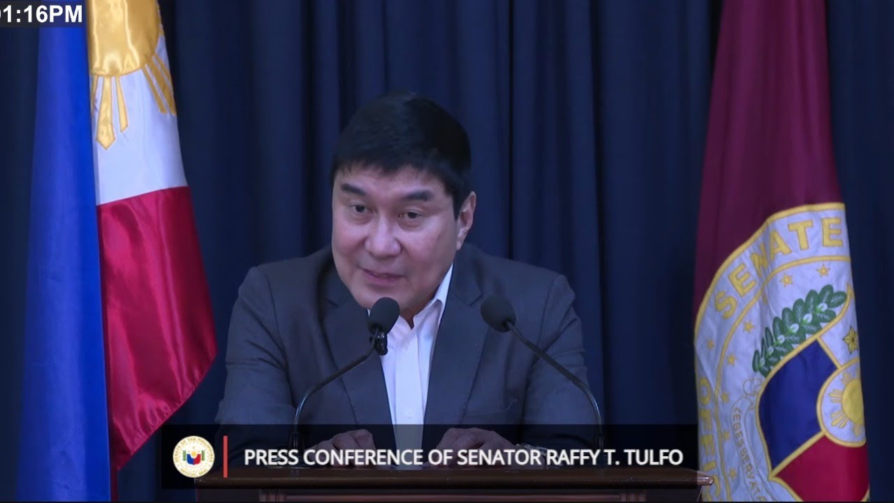 LIVE: Senate Press Conference of Senator Raffy T. Tulfo (February 12, 2026)