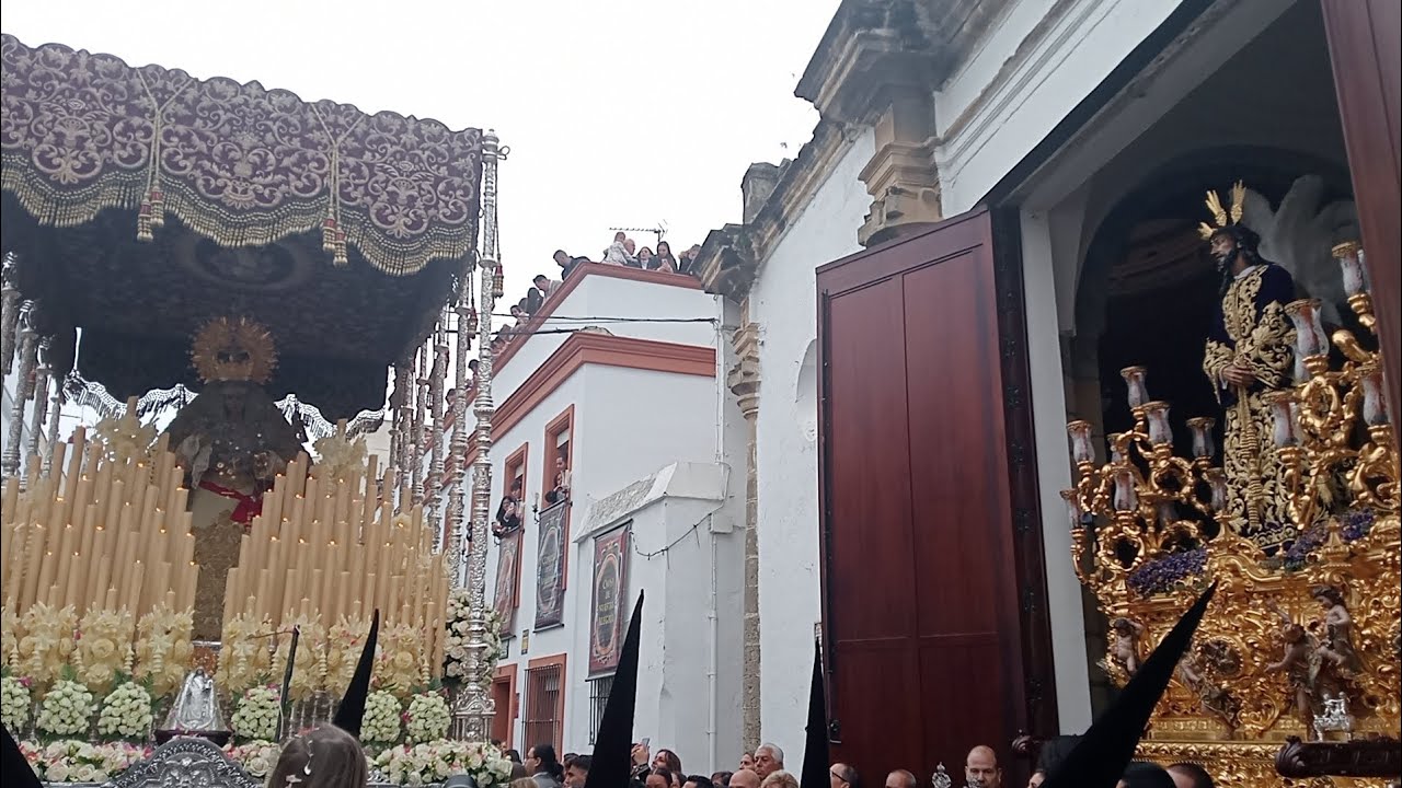 Virgen del Valle Jerez 2024. Petala, saetas y saludo a la Hermandad de la Yedra