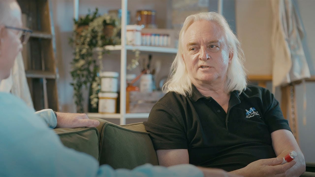 Catching Up With Michael Harding On The Cass Couch
