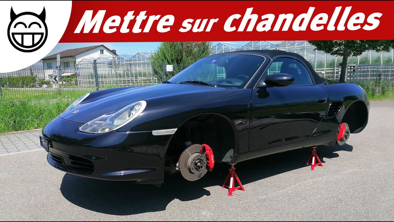 🛠 Comment mettre sur chandelles une Boxster 986 ? – Tuto