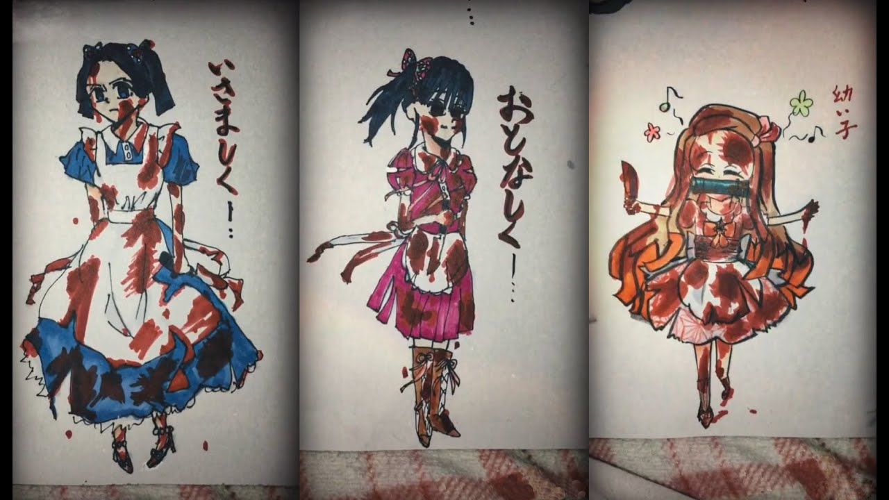 テ ィ ッ ク ト ッ ク 絵 | 鬼 滅 の 刃 イ ラ ス ト - TikTok Kimetsu no Yaiba Painting #61
