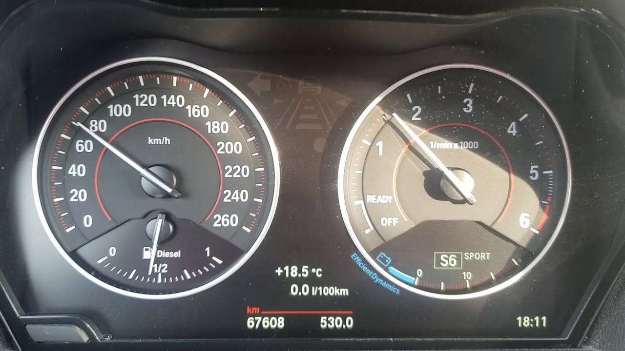 BMW F20 125d ST1 253,3 Ps / 500,4 Nm 100-200 BROO Performance