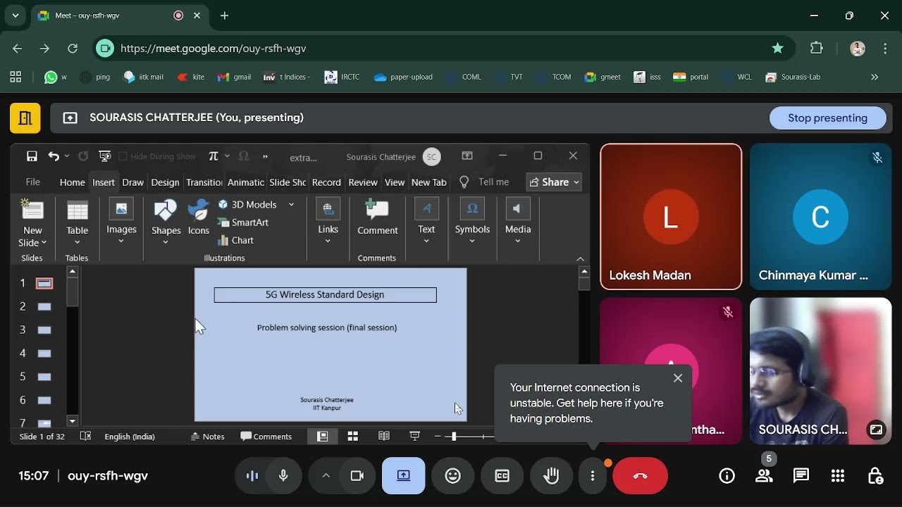 Model problem discussion session-5G Wireless Standard Design