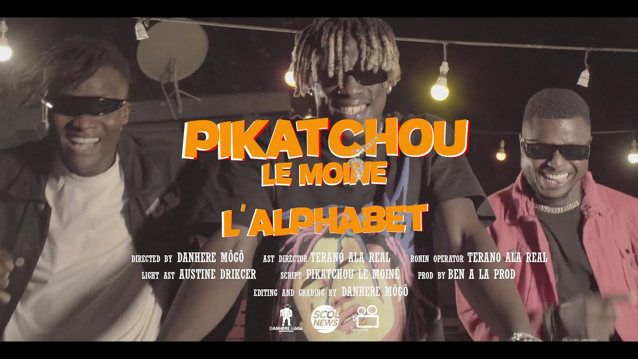 PIKATCHOU LE MOINE - L'ALPHABET (CLIP OFFICIEL)