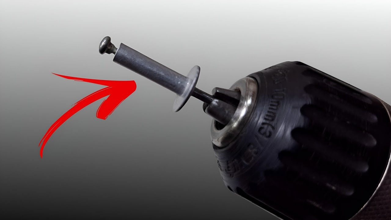 Just insert Rivet into Drill and you will be amazed at the results |  Creation Tips