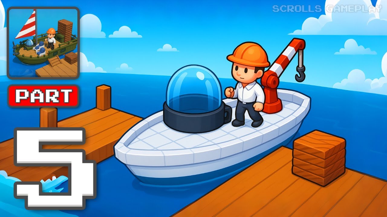 Ship Craft: Seaport Tycoon - Gameplay Walkthrough Part 5 - Manage The Best Ship Yard (iOS, Android)