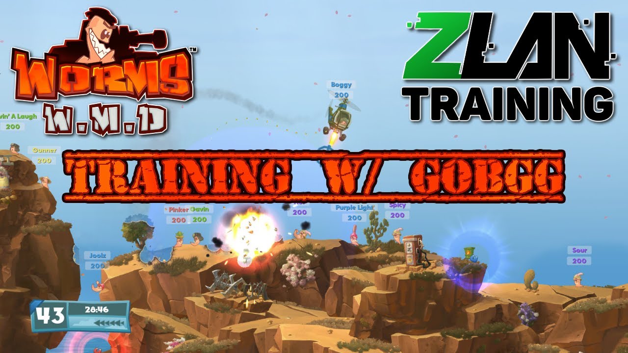 Training ZLAN 2020 : Worms WMD - ZATomTom & GobGG