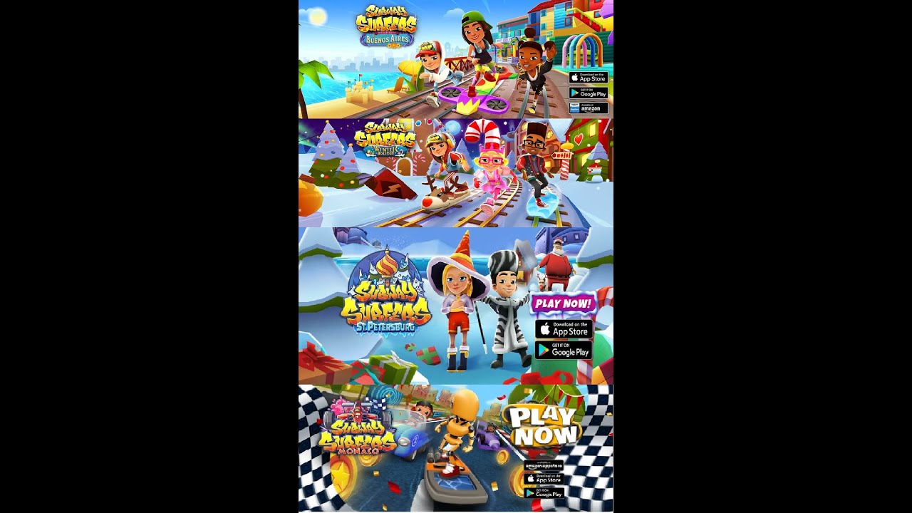 Subway Surfers all musics (April 2017 -  May 2022)