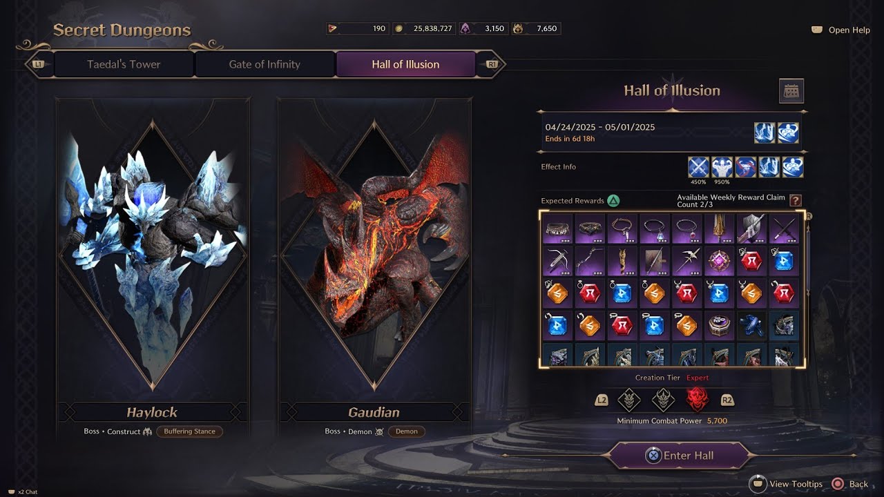 Expert Solo Haylock & Gaudian Complete #throneandliberty