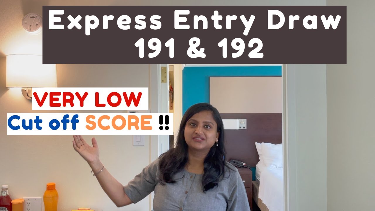 Lowest Cut off Score seen in the Express Entry Draws | PNP Draw 191 & CEC 192