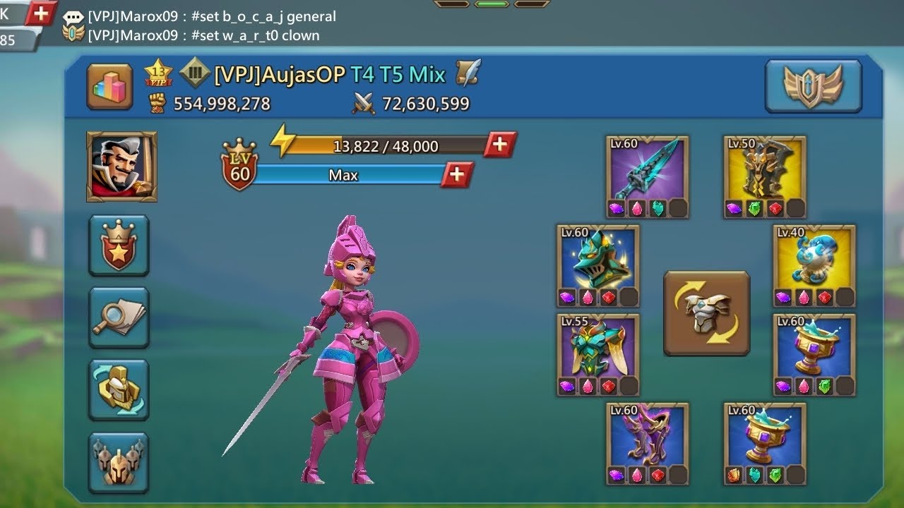 Account Giveaway Result - Lords Mobile | AujasTrapYT