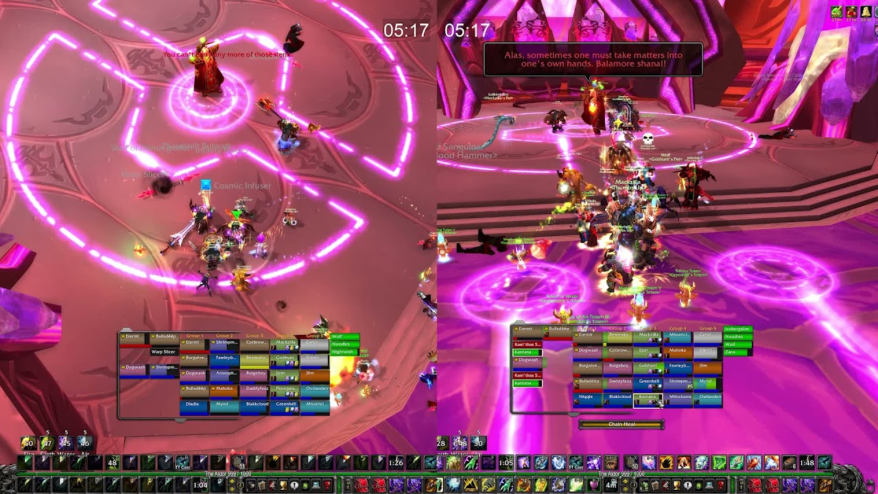 TBC Classic: Tempest Keep Kael'thas Sunstrider pre-nerfed vs nerfed