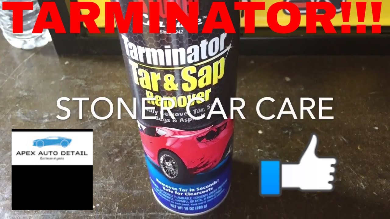 Stoner Car Care TARMINATOR Tar and Sap remover!!! Also bug and transfer remover!!