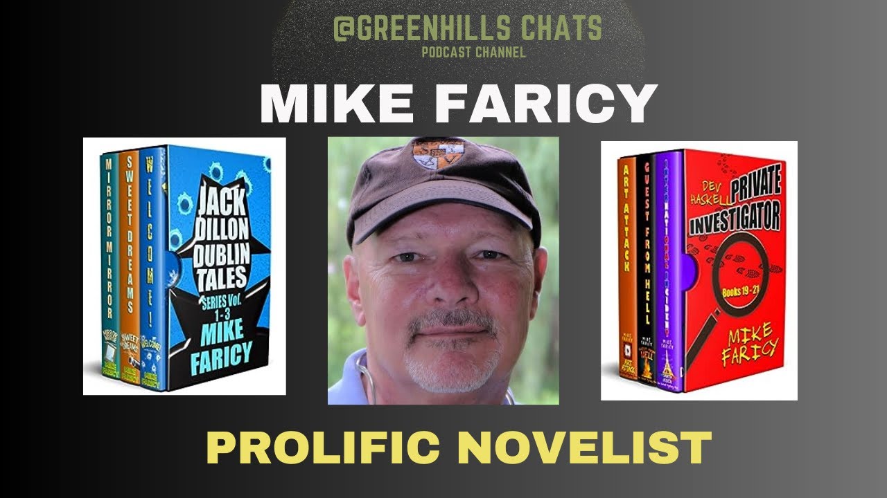 Spotlight on Mike Faricy -  award-winning writer of crime, thriller, humor, and mystery novels