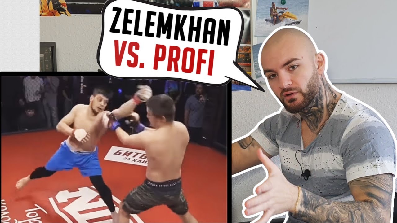 PSYCHO TSCHETSCHENE vs. PROFI MMA FIGHTER! RINGLIFE reaction