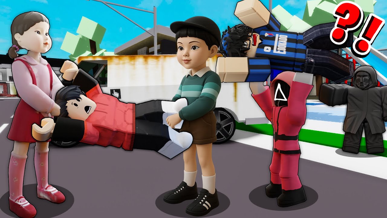 We Got KIDNAPPED By The SQUID GAME 3 DOLLS in BrookHaven RP - Roblox