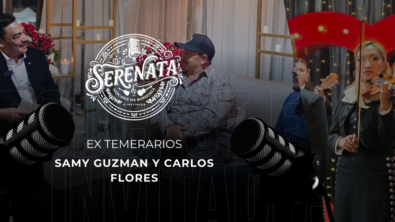 Locutor Karizma - Ex Temerarios Primer Vocalista Samy Guzmán y Carlos Flores (carlangas)