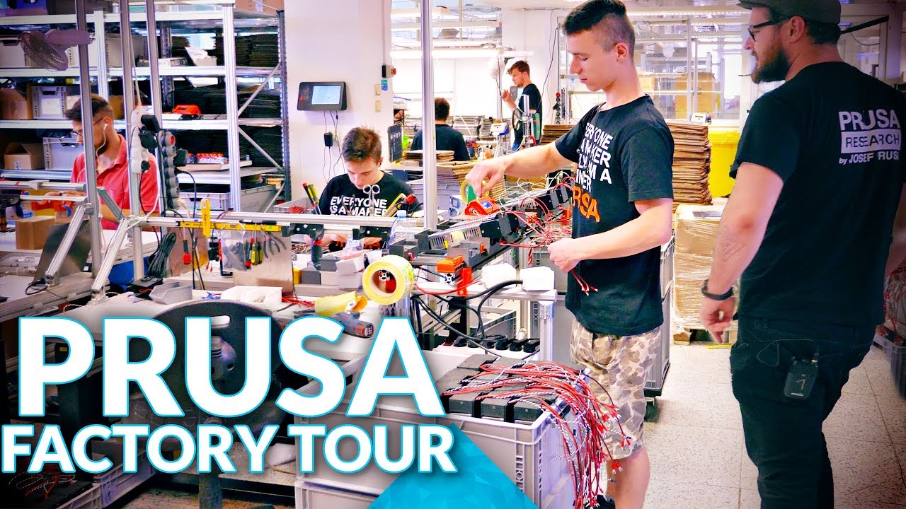 I saw how Prusament and the Prusa i3 MK3 are made! (we find some early SL1 prototypes)