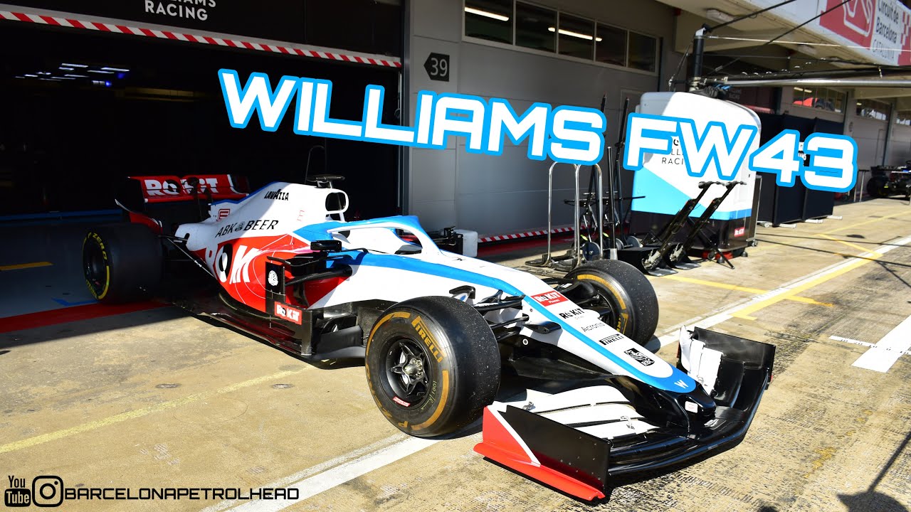 NEW WILLIAMS WF43 - F1 TEST DAYS 2020 | BarcelonaPetrolhead