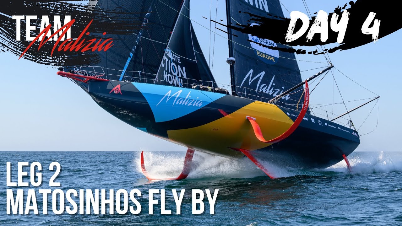 Matosinhos Fly By - Day 4 of Leg 2 - The Ocean Race Europe