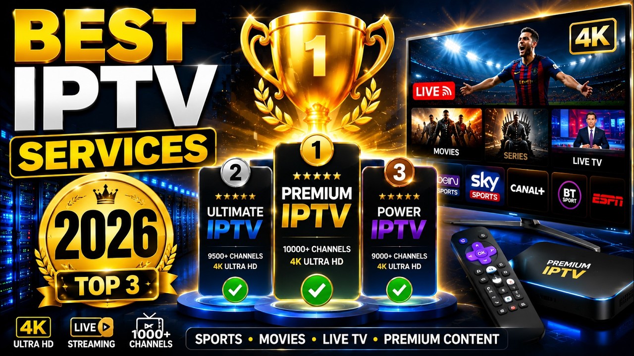 Best IPTV Services 2026: Top IPTV Providers Compared (Honest Review)