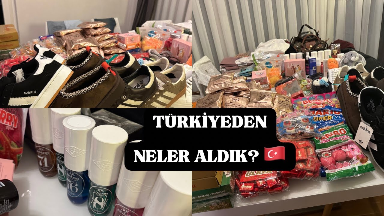 TÜRKİYEDEN NELER ALDIK?|  İSTANBULDAKİ ALIŞVERİŞİMİZ| #istanbul #alışverişim 