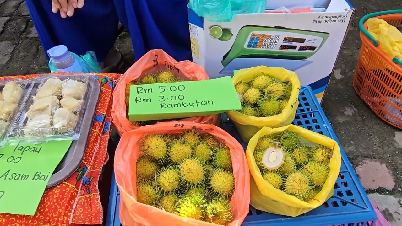 TAMU TENOM - EKONOMI AKAR UMBI LUAR BANDAR