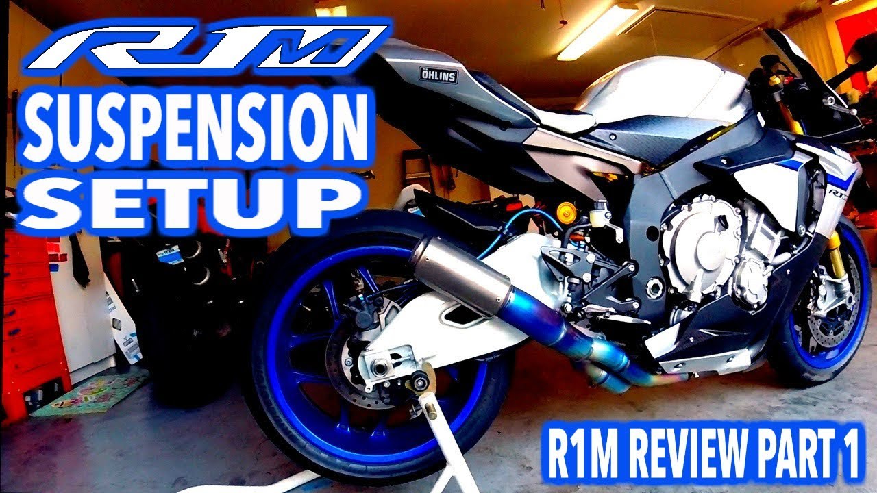 YAMAHA R1M THE MOST IMPORTANT SPORT BIKE MOD, SETTING SAG