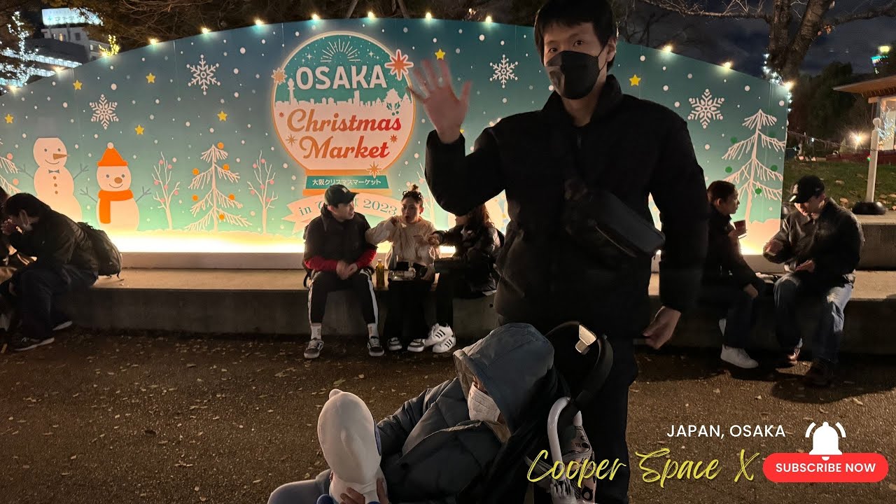 🇯🇵 เที่ยวญี่ปุ่น | เดินเที่ยว Osaka Christmas Market 🎄🎅