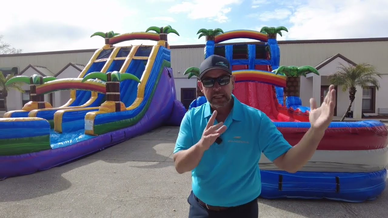Commercial Water Slides for Sale | Call BounceWave Inflatable Sales to Purchase a Slide Today