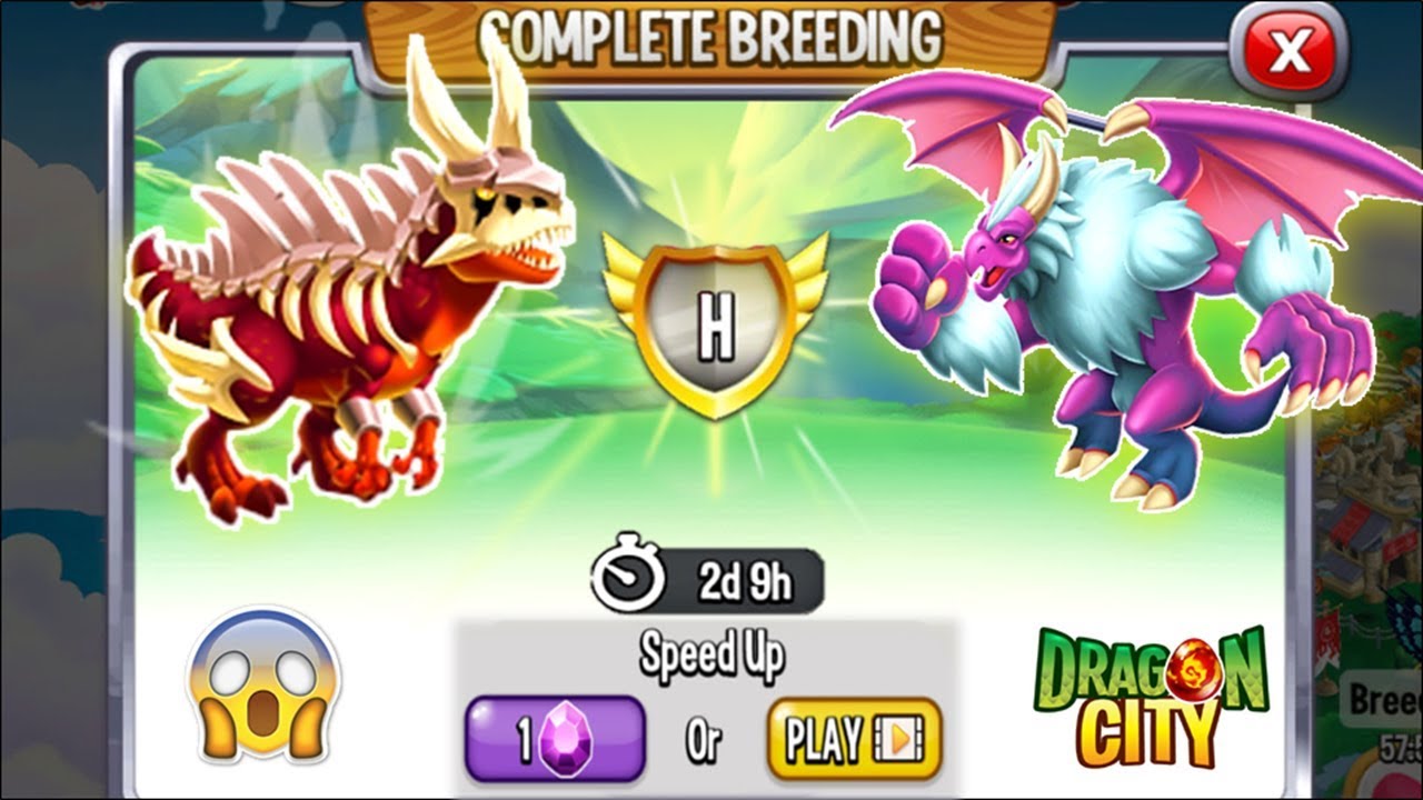 Dragon City: High Feral Dragon vs Feral Dragon [EXCLUSIVE BREEDING] 😱