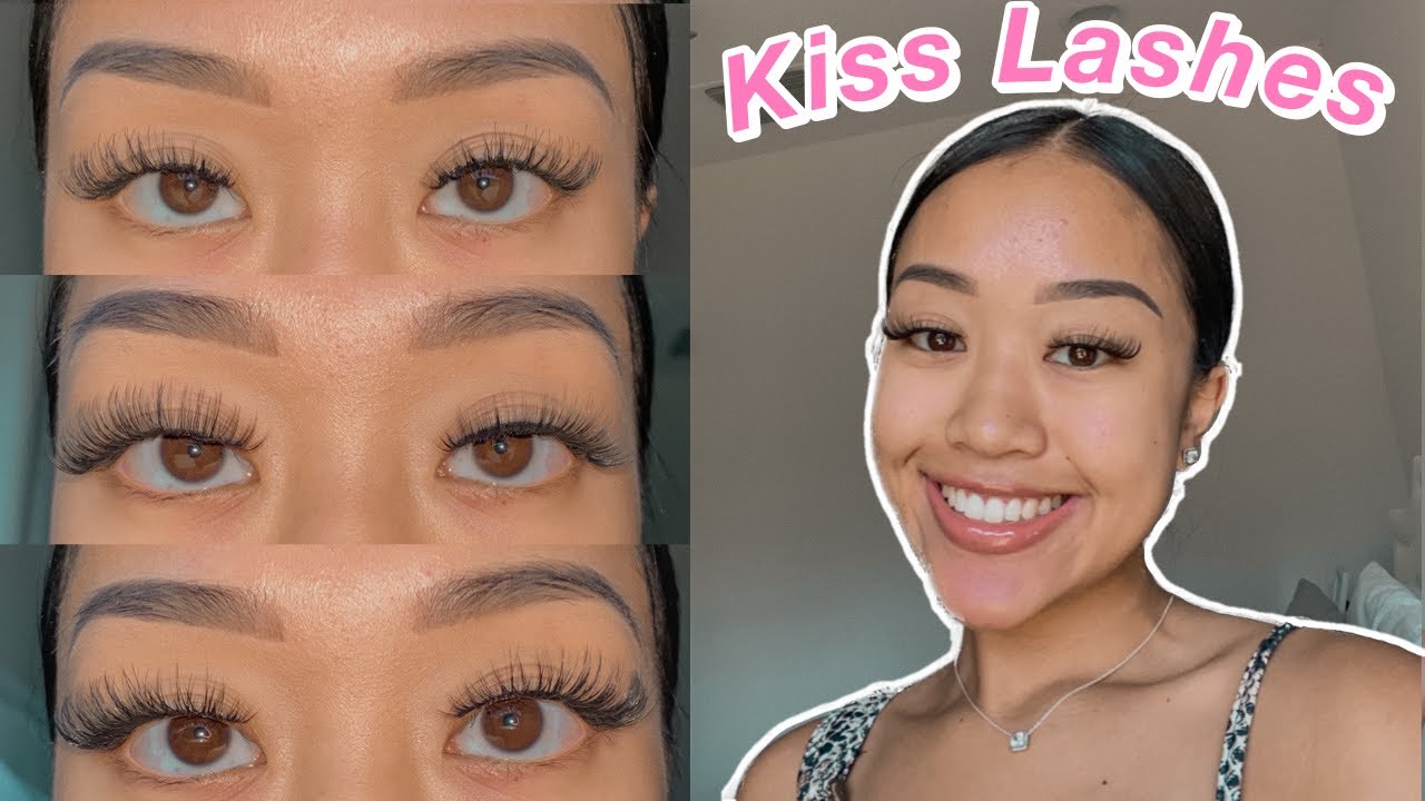 Kiss Lashes Try on Haul for Hooded Eyes (aka nice lashes on a budget)