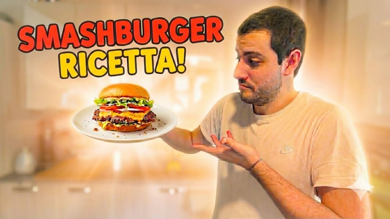 RICETTA SMASHBURGER FATTI IN CASA