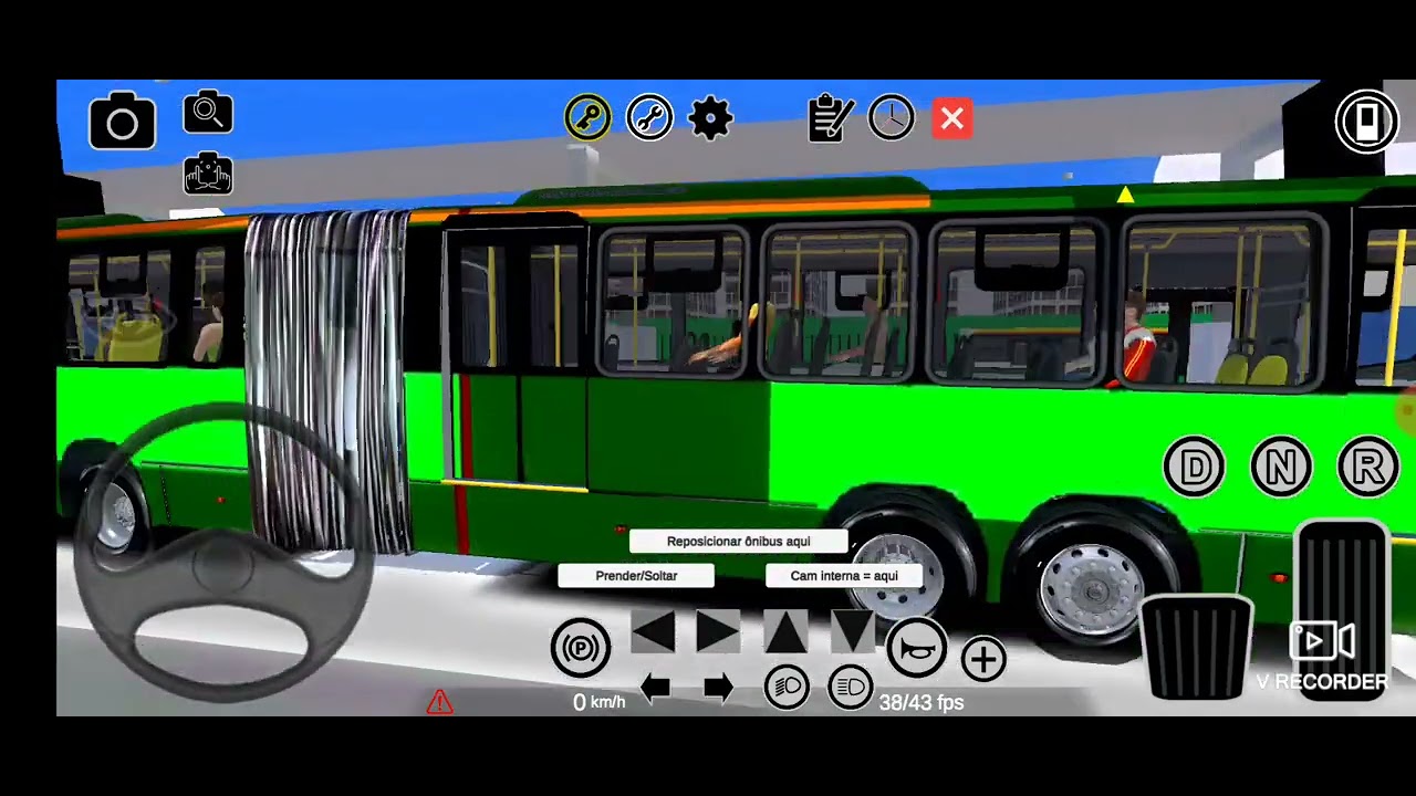 Ônibus Marcopolo Torino elétrico de Goiânia no próton Bus Simulator mapa Goiânia bus