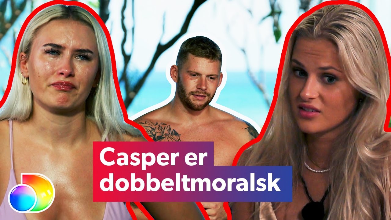 Bianca og Sofie-Mai er trætte af Caspers hykleri | Ex On The Beach | discovery+ Danmark