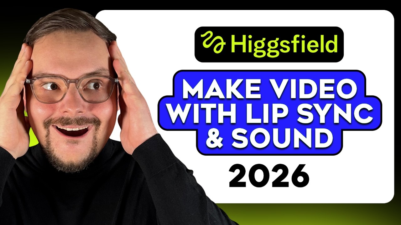 Higgsfield AI Tutorial - 2026 | How to Generate AI Video With Lip Sync & Sound (Step-by-Step)