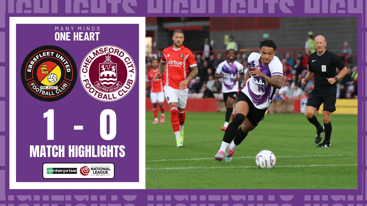 Highlights | Ebbsfleet United (A) - Enterprise National League South