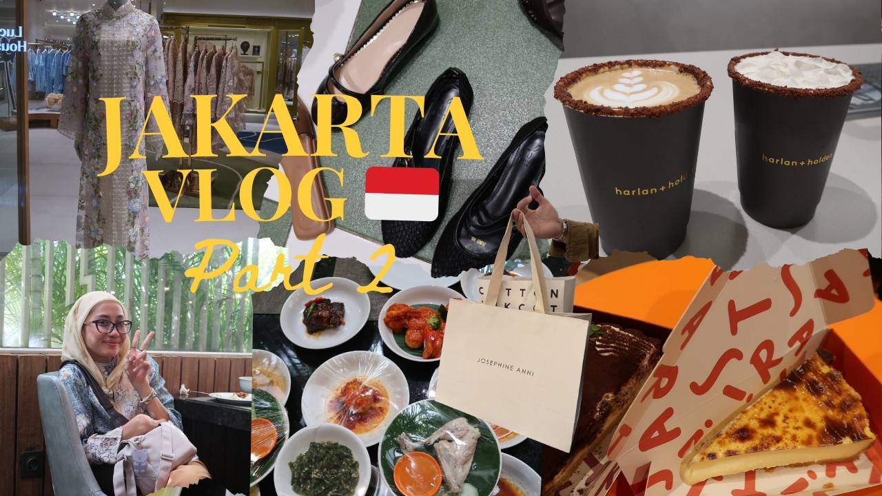 JAKARTA VLOG Pt 2 ❤️🇮🇩 [JULE, THAMCIT, ARTIRASA, PAGI SORE AND ALL OUT SHOPPING]