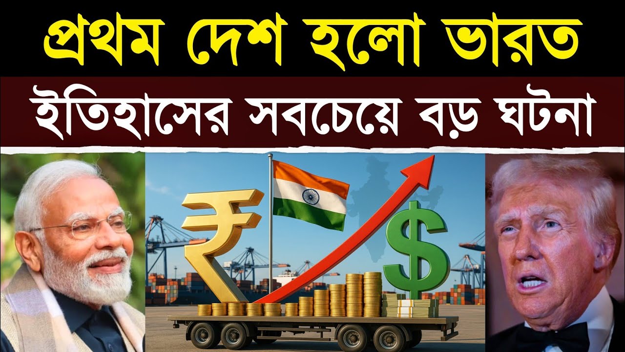 ইতিহাস গড়লো ভারত - বিশ্বের প্রথম দেশ! | India Just Smashed a $135 Billion World Record - US Shocked!