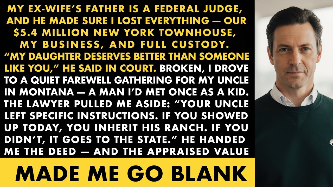 My Ex-Wife’s Father Is A Federal Judge, And He Made Sure I Lost Everything—Our $5.4 Millio...