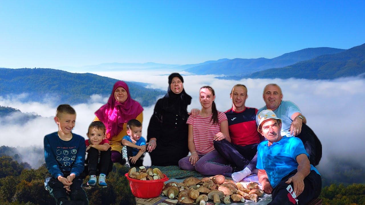 Jedan dan negdje duboko u prirodi.Kafa sa žara,lepine i vrganji.