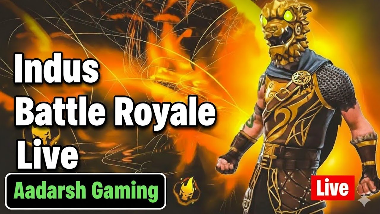 Indus battle royale Live stream | Indus game gameplay Live | Indus Battle Royale Gameplay 