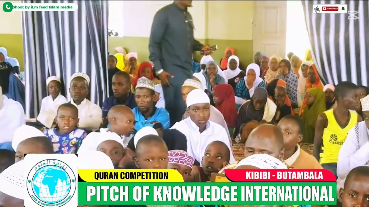 QUR'AN COMPETITION AT MASJID ANSWAR KIBIBI BUTAMBALA, ORGANIZED BY PITCH OF KNOWLEDGE INTERNATIONAL.