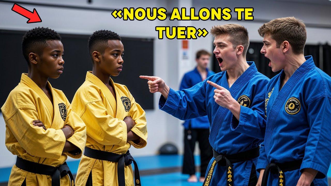Des ceintures noires menacent deux jumeaux… sans savoir qu’ils sont de redoutables combattants