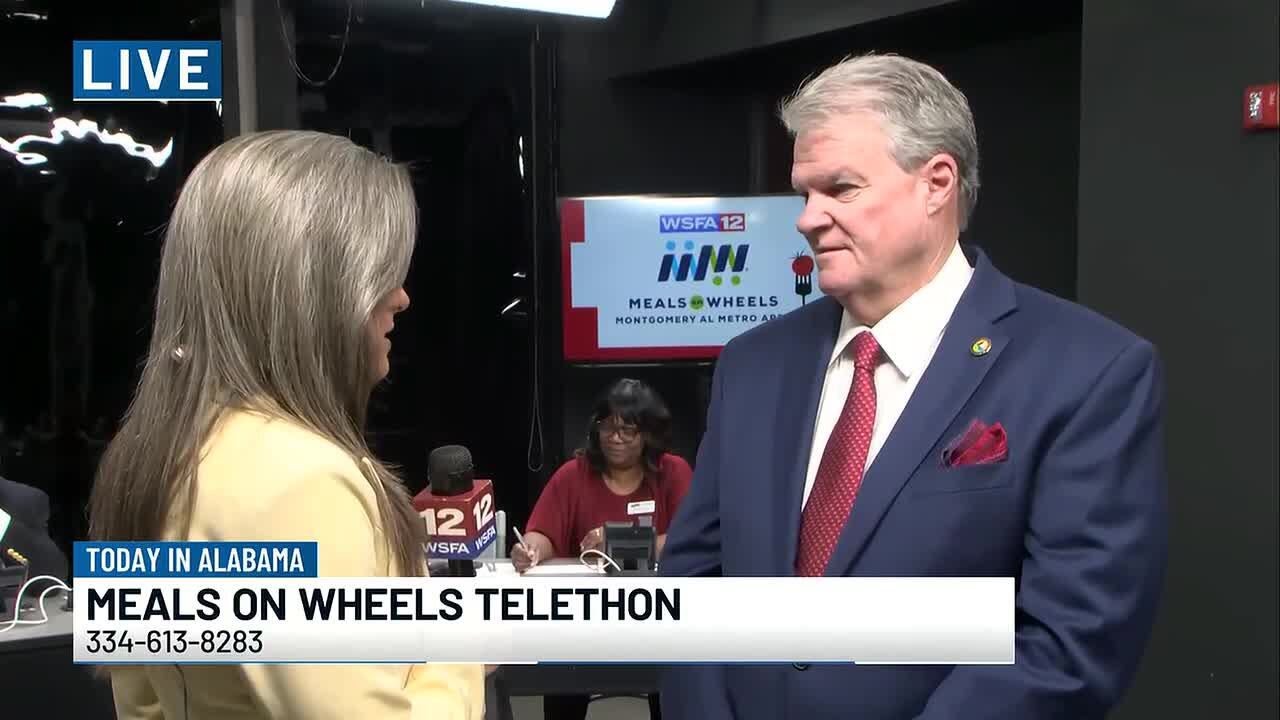 Meals on Wheels Telethon: Montgomery County Commission Chair Doug Singleton